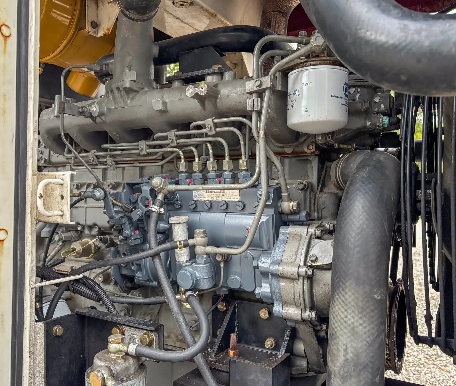 4 80kw shindaiwa industrial generator unit 093471 engine