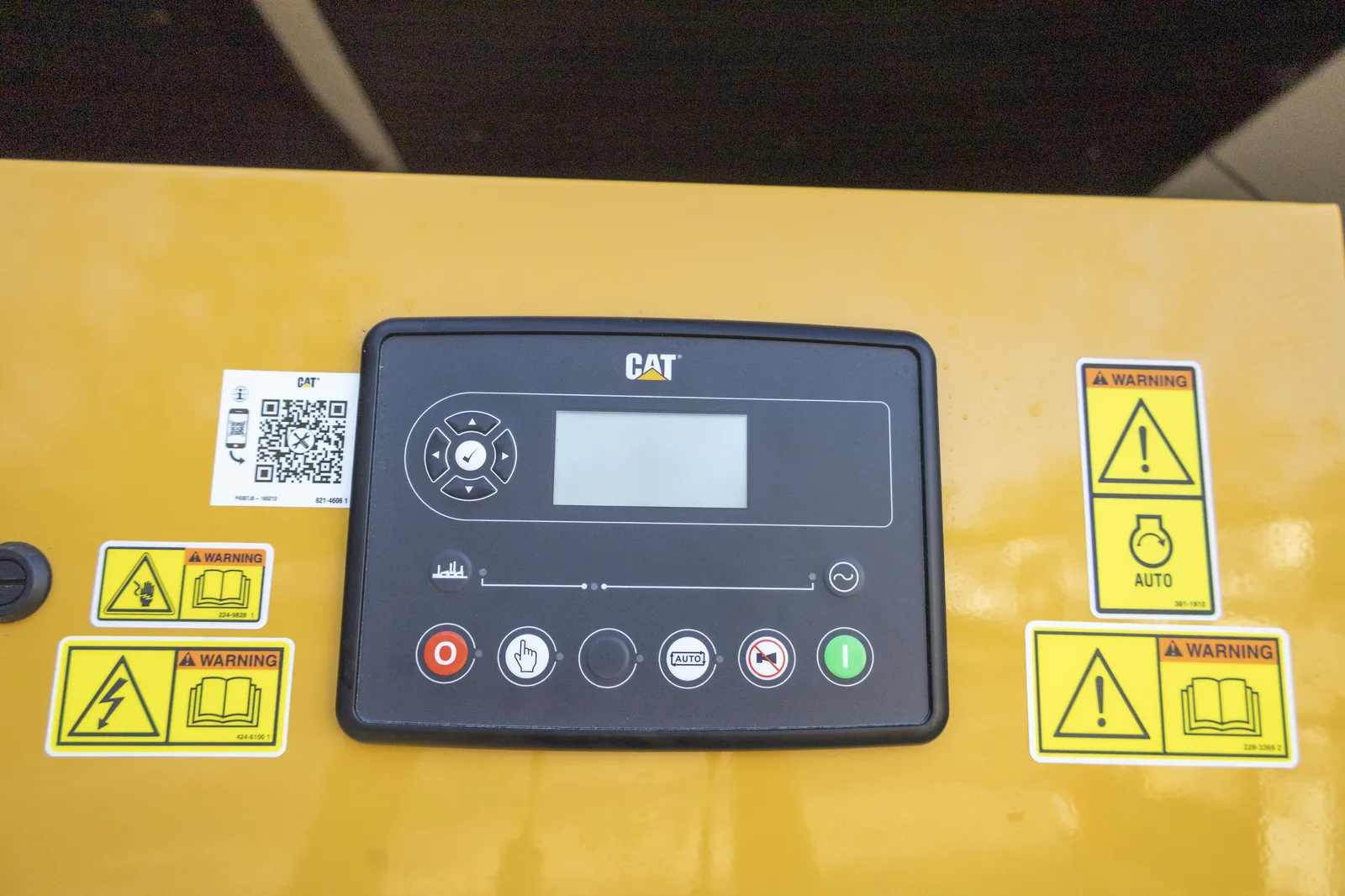 5 600kw caterpillar industrial generator unit 093064 control panel