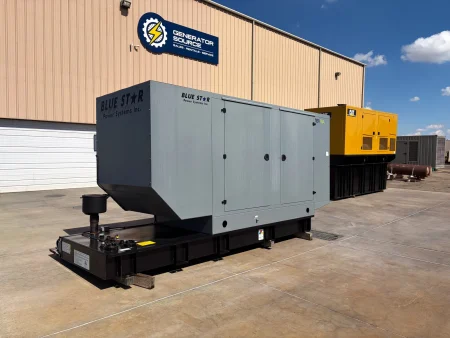100kW Blue Star industrial generator for sale by Generator Source
