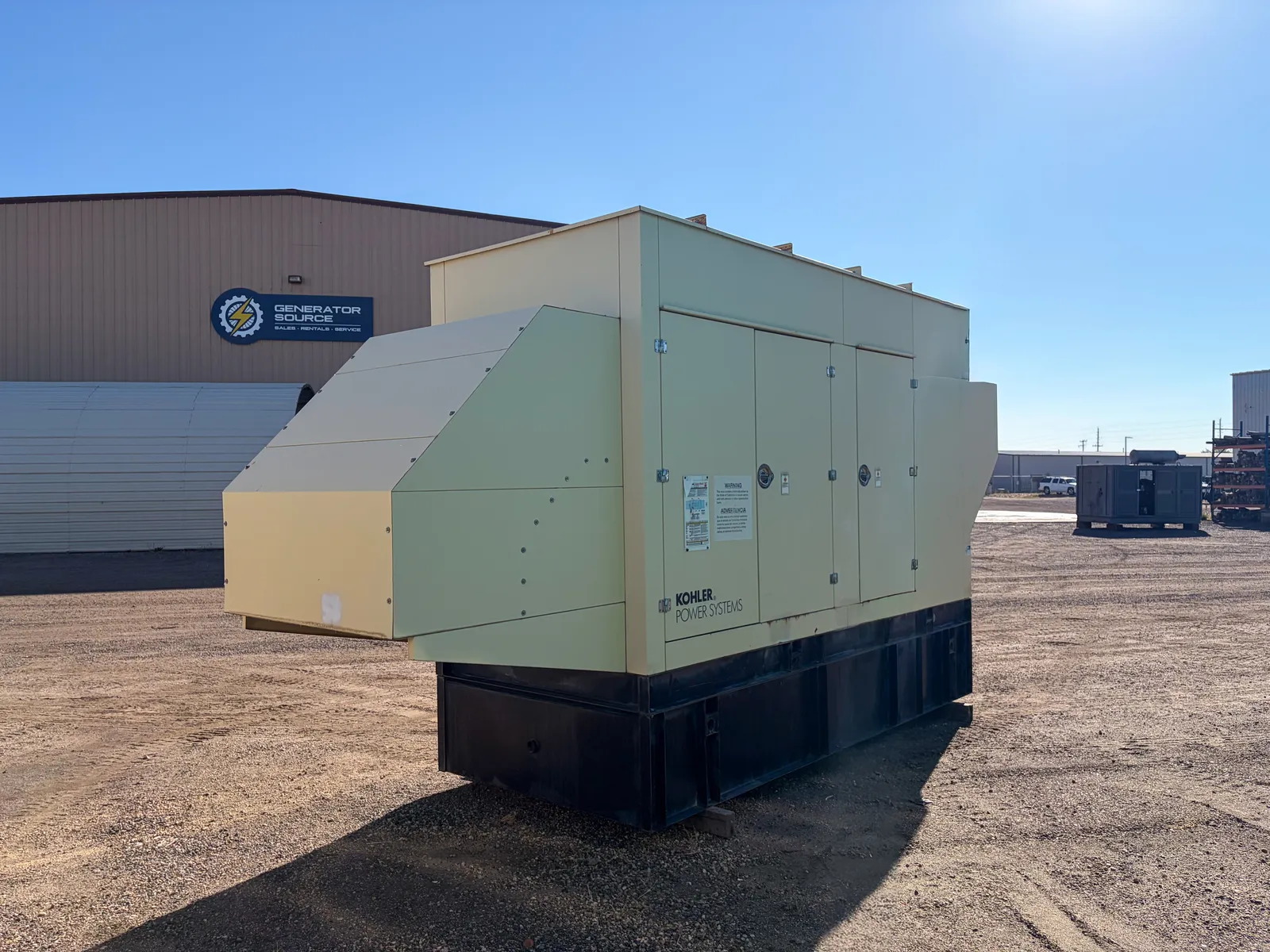 1 400kw kohler industrial generator unit 094155 exterior