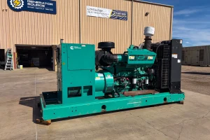 1 500kw cummins industrial generator unit 094111 exterior