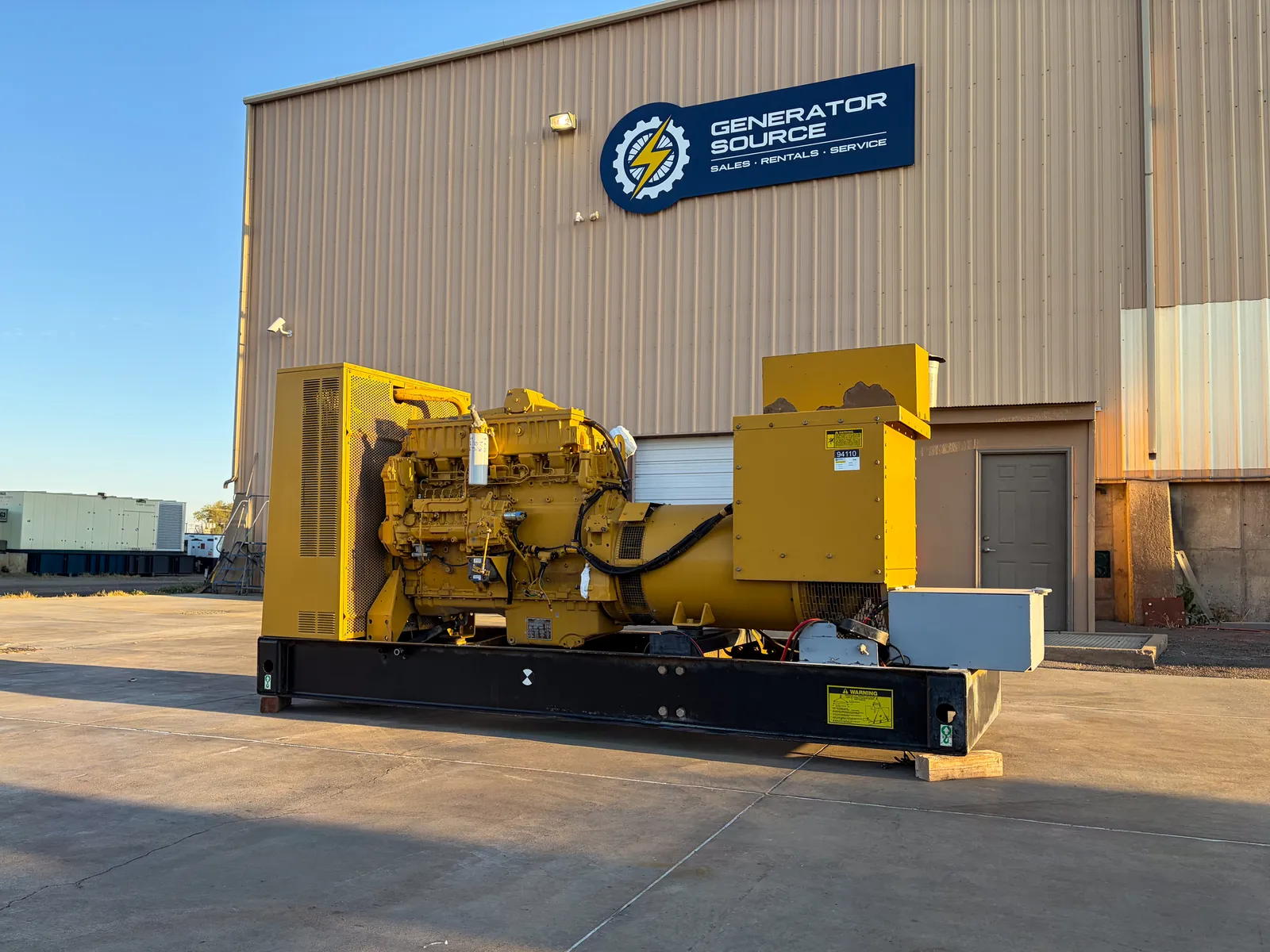 20261007 400kw caterpillar industrial generator unit 094110 image