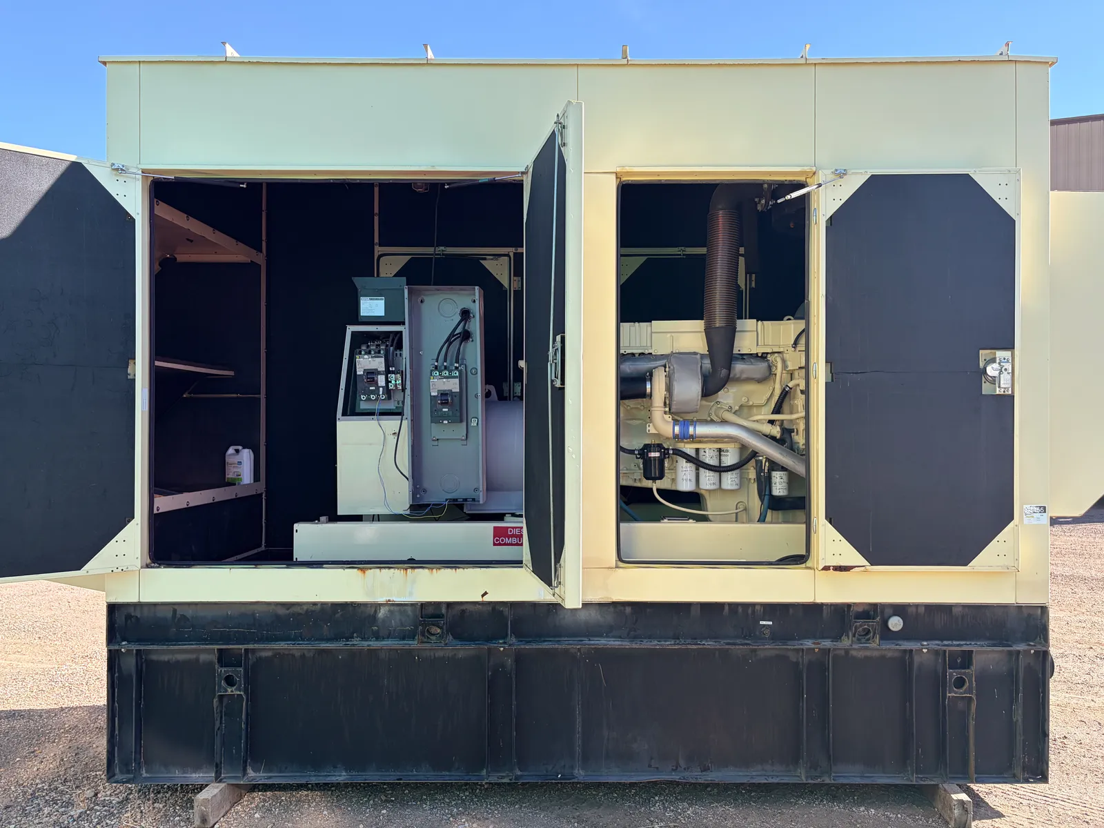 3 400kw kohler industrial generator unit 094155 engine