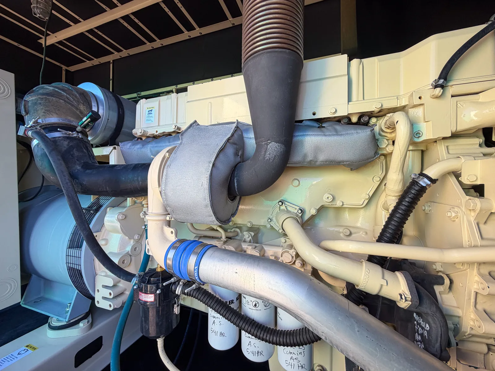 4 400kw kohler industrial generator unit 094155 engine