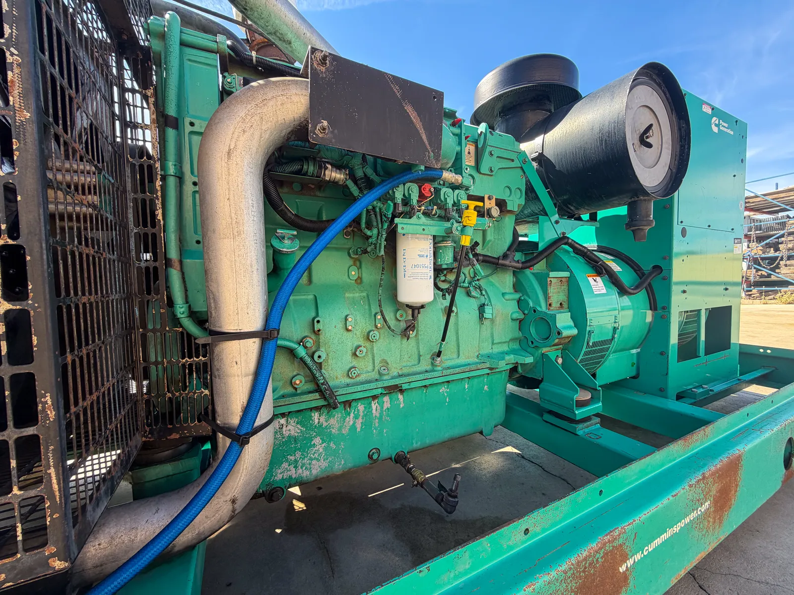 4 500kw cummins industrial generator unit 094111 engine